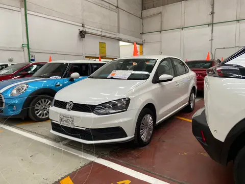 Volkswagen Vento Startline usado (2021) color Blanco Candy financiado en mensualidades(enganche $64,500 mensualidades desde $7,500)