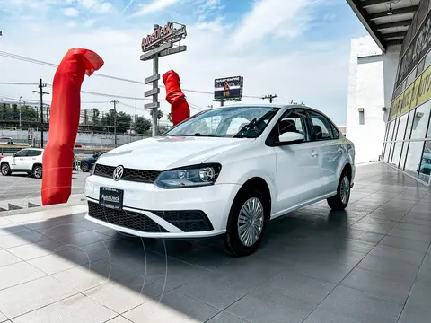 Volkswagen Vento Startline usado (2020) color Blanco financiado en mensualidades(enganche $45,980 mensualidades desde $4,705)