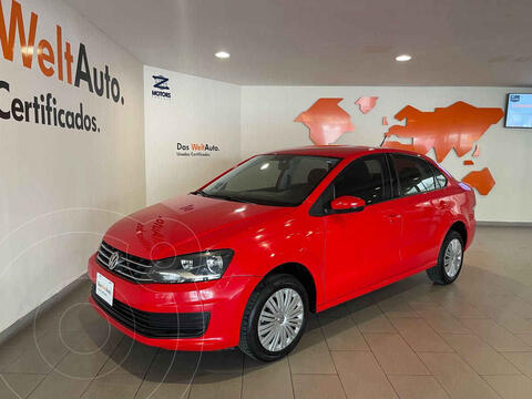 Volkswagen Vento Startline Tiptronic usado (2020) color Rojo financiado en mensualidades(enganche $63,625 mensualidades desde $6,218)