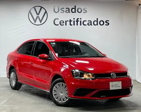 Volkswagen Vento Startline usado (2022) color Rojo precio $299,000