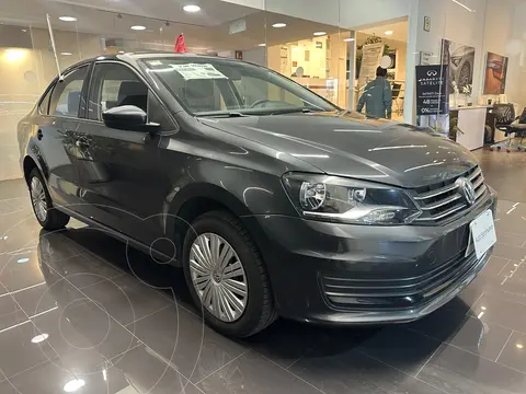 Volkswagen Vento Startline usado (2020) color Gris Oscuro financiado en mensualidades(enganche $76,930 mensualidades desde $2,715)