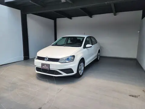 Volkswagen Vento Startline usado (2020) color Blanco financiado en mensualidades(enganche $49,800 mensualidades desde $4,814)