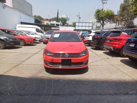 Volkswagen Vento Sound usado (2018) color Rojo Flash financiado en mensualidades(enganche $51,999 mensualidades desde $7,745)