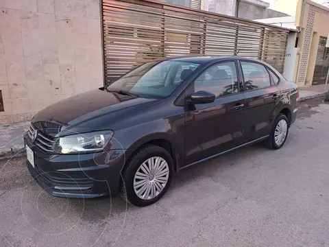 Volkswagen Vento Comfortline Aut usado (2020) color Marron financiado en mensualidades(enganche $60,000 mensualidades desde $5,385)