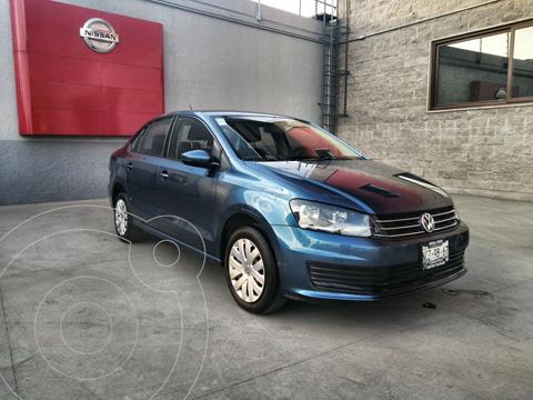 Volkswagen Vento Startline usado (2019) color Azul Petroleo precio $230,000