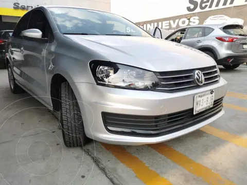 Volkswagen Vento Startline Aut usado (2020) color Plata Reflex financiado en mensualidades(enganche $56,250 mensualidades desde $5,974)