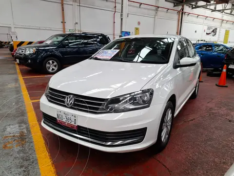 Volkswagen Vento Comfortline usado (2020) color Blanco Candy financiado en mensualidades(enganche $57,500 mensualidades desde $3,500)