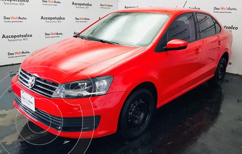 Volkswagen Vento Startline usado (2020) color Rojo financiado en mensualidades(enganche $47,000 mensualidades desde $5,110)