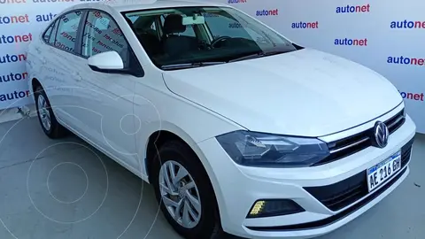 Volkswagen Virtus Trendline 1.6 usado (2020) color Blanco precio $21.000.000