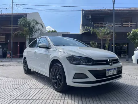 Volkswagen Virtus Trendline 1.6 usado (2020) color Blanco financiado en cuotas(anticipo $1.600.000 cuotas desde $440.000)