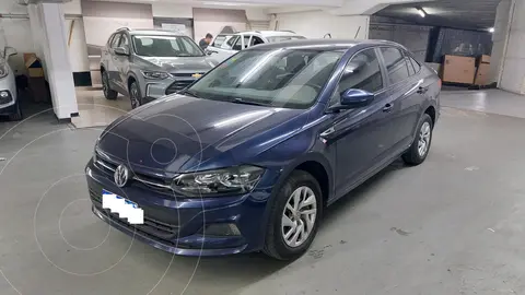 Volkswagen Virtus Trendline 1.6 usado (2018) color Azul precio $7.100.000