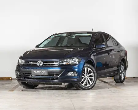 Volkswagen Virtus Highline 1.6 usado (2020) color blue precio $22.000.000