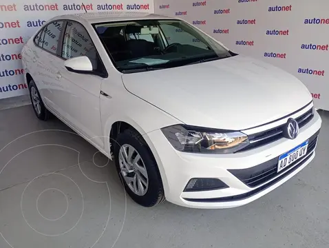 Volkswagen Virtus Comfortline 1.6 Aut usado (2019) color Blanco precio $20.000.000