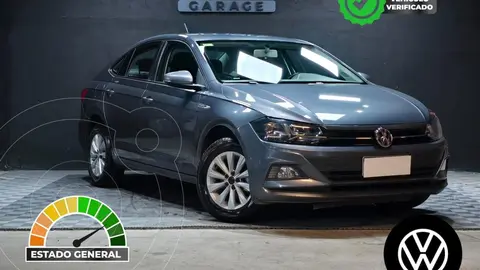 Volkswagen Virtus Comfortline 1.6 usado (2018) color Gris Oscuro precio $18.500.000