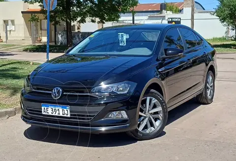 Volkswagen Virtus Comfortline 1.6 Aut usado (2020) color Negro financiado en cuotas(anticipo $1.900.000 cuotas desde $440.000)