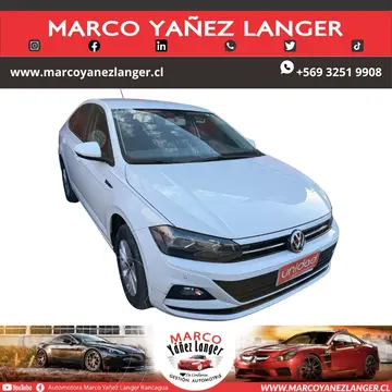Volkswagen Virtus 1.6L Comfortline Aut usado (2021) color Blanco precio $11.790.000