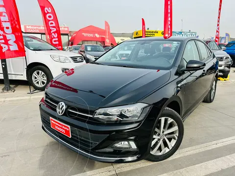 Volkswagen Virtus  1.6L Highline usado (2019) color Negro financiado en cuotas(pie $3.100.000)