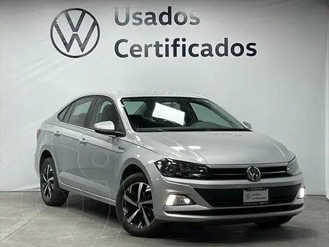 Volkswagen Virtus 1.6L usado (2022) color plateado precio $329,000