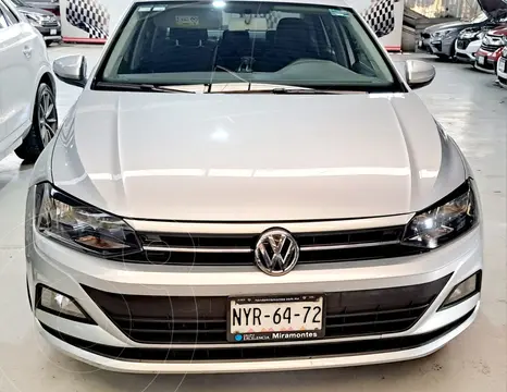 Volkswagen Virtus 1.6L Tiptronic usado (2020) color Plata financiado en mensualidades(enganche $83,500 mensualidades desde $7,350)