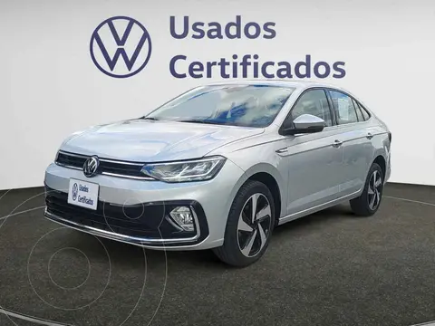 Volkswagen Virtus Highline usado (2023) color Plata financiado en mensualidades(enganche $90,170 mensualidades desde $6,898)
