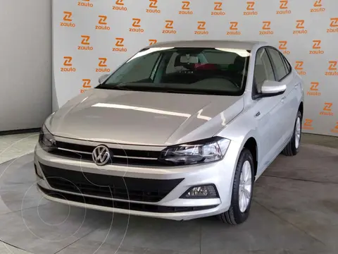 Volkswagen Virtus 1.6L usado (2022) color Plata financiado en mensualidades(enganche $88,660 mensualidades desde $6,483)