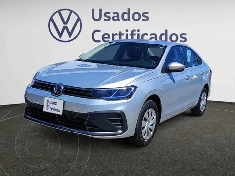 Volkswagen Virtus Trendline usado (2025) color Plata financiado en mensualidades(enganche $84,720 mensualidades desde $6,481)