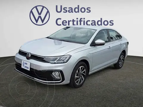 Volkswagen Virtus Comfortline usado (2025) color Plata financiado en mensualidades(enganche $95,620 mensualidades desde $7,315)