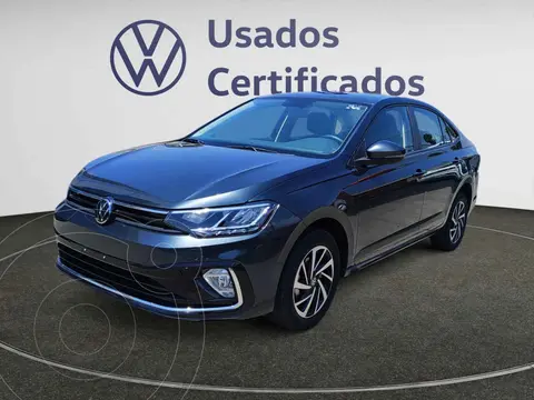 Volkswagen Virtus Comfortline usado (2025) color Gris financiado en mensualidades(enganche $98,345 mensualidades desde $7,524)