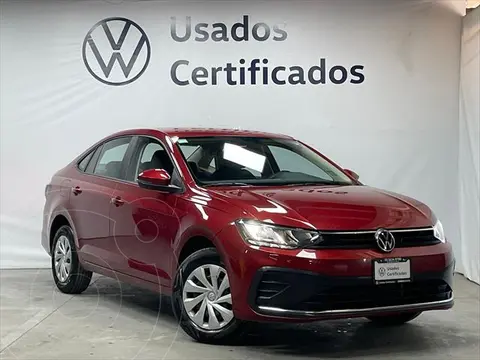 Volkswagen Virtus Trendline usado (2023) color Rojo precio $329,000