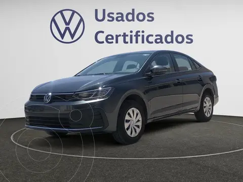 Volkswagen Virtus 1.6L Tiptronic usado (2023) color GRIS CARBON financiado en mensualidades(enganche $80,225 mensualidades desde $4,733)