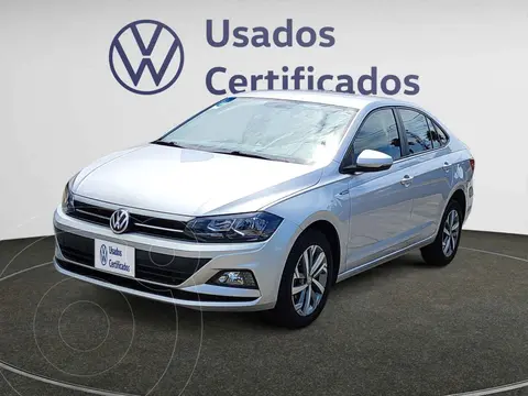 Volkswagen Virtus 1.6L Tiptronic usado (2020) color Plata financiado en mensualidades(enganche $65,645 mensualidades desde $5,022)