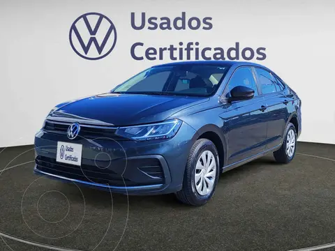 Volkswagen Virtus Trendline usado (2024) color Gris financiado en mensualidades(enganche $77,908 mensualidades desde $5,960)