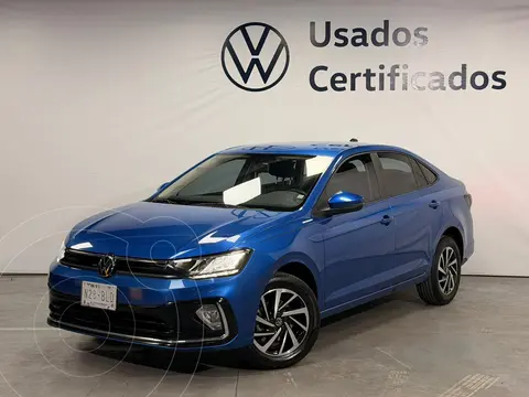 Volkswagen Virtus Comfortline usado (2023) color Azul precio $319,990
