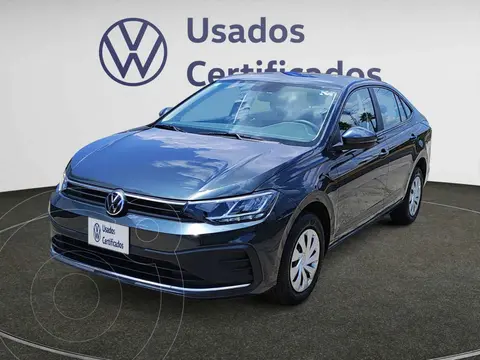 Volkswagen Virtus Trendline usado (2024) color Gris financiado en mensualidades(enganche $86,083 mensualidades desde $6,585)