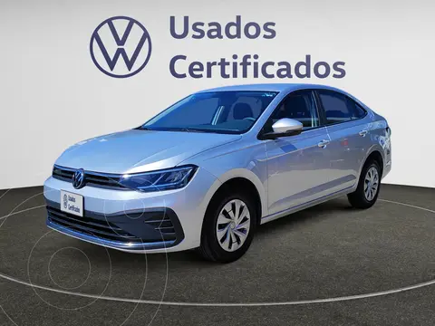 Volkswagen Virtus Trendline usado (2024) color Plata precio $305,900