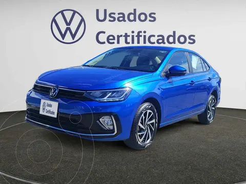Volkswagen Virtus Comfortline usado (2024) color Azul precio $315,900