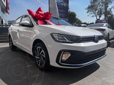 Volkswagen Virtus Comfortline usado (2023) color Blanco financiado en mensualidades(enganche $124,146 mensualidades desde $5,223)