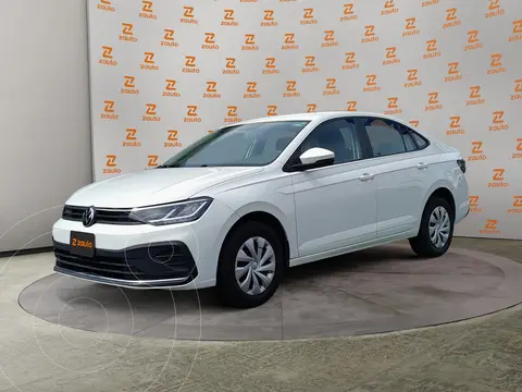 Volkswagen Virtus 1.6L usado (2022) color Blanco financiado en mensualidades(enganche $65,780 mensualidades desde $7,908)