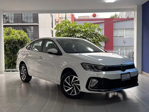 Volkswagen Virtus Comfortline usado (2024) color Blanco financiado en mensualidades(enganche $89,652 mensualidades desde $8,174)