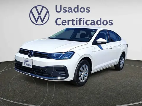 Volkswagen Virtus Trendline usado (2024) color Blanco financiado en mensualidades(enganche $79,270 mensualidades desde $6,064)