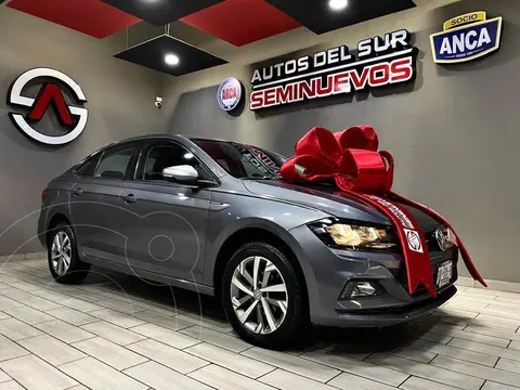 Volkswagen Virtus 1.6L usado (2020) color Gris Platino precio $259,000