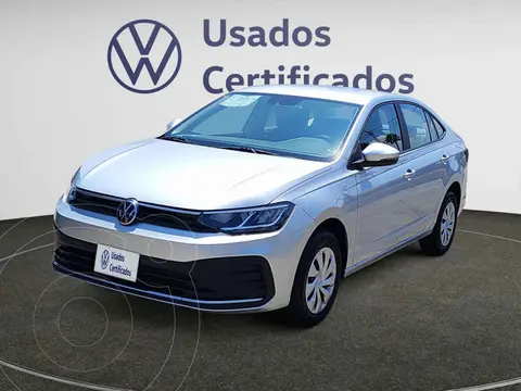 Volkswagen Virtus Trendline usado (2024) color Plata precio $320,900