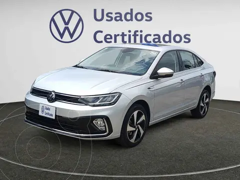 Volkswagen Virtus Highline usado (2024) color Plata financiado en mensualidades(enganche $102,160 mensualidades desde $7,815)