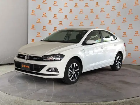 Volkswagen Virtus 1.6L usado (2022) color Blanco financiado en mensualidades(enganche $69,980 mensualidades desde $5,598)
