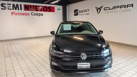 Volkswagen Virtus 1.6L usado (2022) color Negro financiado en mensualidades(enganche $74,714 mensualidades desde $8,418)