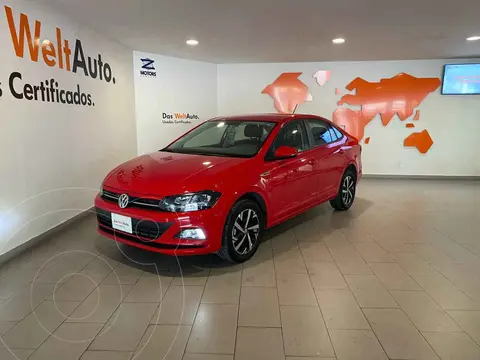 Volkswagen Virtus 1.6L Tiptronic usado (2021) color Rojo financiado en mensualidades(enganche $83,625 mensualidades desde $8,173)