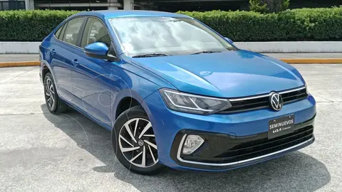 Volkswagen Virtus Comfortline usado (2023) color Azul precio $309,800