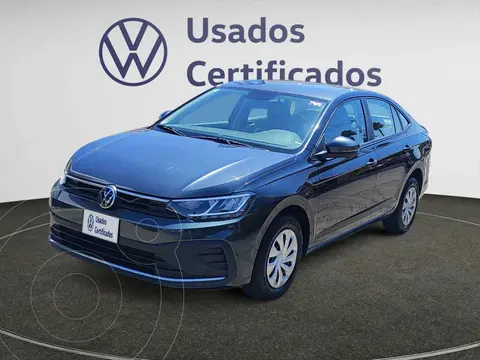 Volkswagen Virtus Trendline usado (2024) color Gris financiado en mensualidades(enganche $87,445 mensualidades desde $6,690)