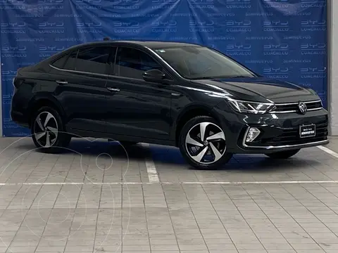 Volkswagen Virtus Highline usado (2024) color Gris Oscuro financiado en mensualidades(enganche $150,396 mensualidades desde $6,461)