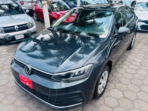 Volkswagen Virtus Trendline usado (2023) color Negro financiado en mensualidades(enganche $74,444 mensualidades desde $6,612)